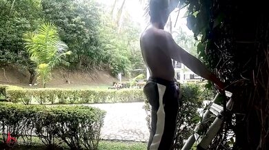 Voyeuristic Gardener Roughs Outdoors Boss Hardcore Anal BBC