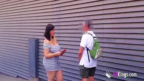 Nataly Takes It To The Streets In Barcelona To Hunt A Rookie To Fuck An Ode To The Curvy Woman