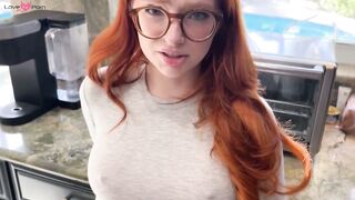 My Stepdaughter Enjoyed Taking My Cock While I Filmed Us