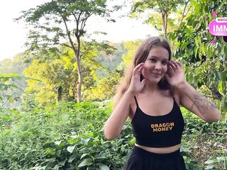 Second date with a random stud / PUBLIC SCREW IN THE JUNGLE / POV