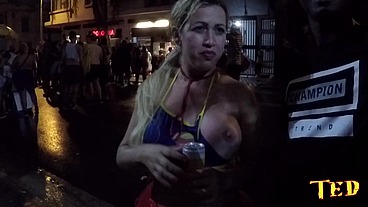 O Carnaval da Rua Augusta - Tudo que rolou e a Televisão não mostrou a Putaria e a Farra nas ruas - Ed j. - Carolina Carioca - Mirella Mansur - Binho Ted