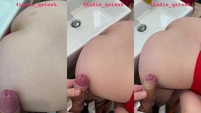 apres une bonne soiree au club, mme a teste son nouveau joue