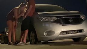 Mya Lane and Ryland Ryker catch pregnant woman in public for anal fun