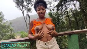 The Sultry Black Vixen Sucked Hard