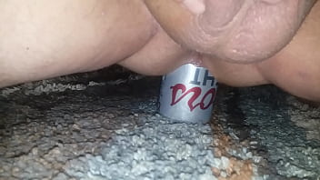 Beer can butt hole