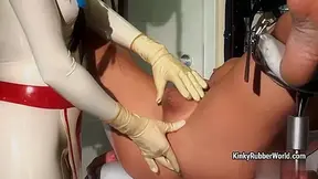 Kinkyrubberworld - Anal Inspection By Nurse Latex Lara