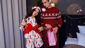 Awesome New Year sex in the missionary pose with a hot Luta D Eister