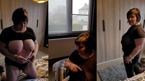 bonjour, pour bien commencer la semaine, pas de soutien-gorge pour aller ...