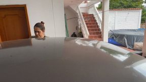 Barbara leaves home in the beetle