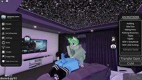 Roblox Furry Gay chupa sus bolas...( SNO / MX RLN )