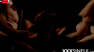 3some FFM - Hot MILFs Share Their Husbands With Two Young Blondes