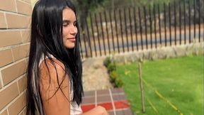 Latina teen gets fucked hard in the ass for a ride home