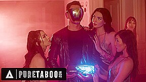 PURE TABOO Stud Has Lustful Dream With Wife's Stepsisters Alex Coal, Maya Woulfe, & Charlotte Sins