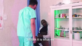 pocket - nurse catches well-endowed doctor masturbating in his office and helps him relieve himself (dr. bob willian s duty double feature pocket ep2 & ep1)