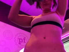 Brunette Solo Webcam Masturbation