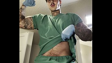 Hot Nurse Jakipz Heats You Up &amp_ Teases You With His Massive Cock Bulge (Exclusive Trailer)