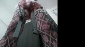 how to put on a chastity device