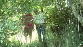 Dirty Old Dudes Raunchily Fuck Hairy Chicks Outdoors - explicit HD