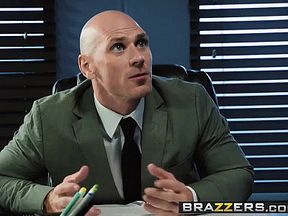 Brazzers - Big Tits at Work - Spilling The Boobs scene starring Isis Love and Johnny Sins