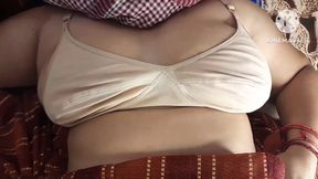 Neighbor Bhabhi came home on Diwali and got fucked and left in Hindi audio