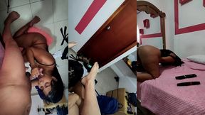 madura morena con gran culo hace gran trabajo