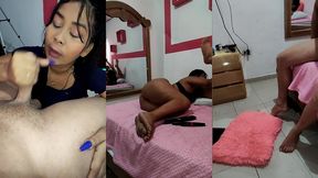 madura morena con gran culo hace gran trabajo