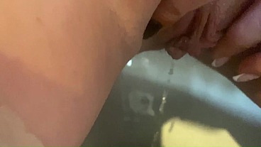 MilfyCalla - Play with pee compilation 2