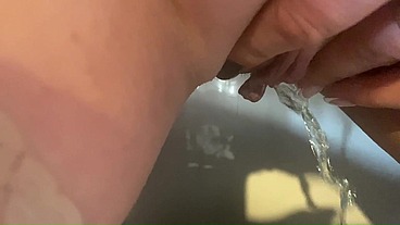 MilfyCalla - Play with pee compilation 2