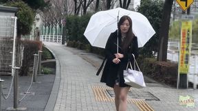 Another Stupid Rainy Day Got Much Better When She Sucked His Dick in the Toilet