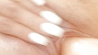 Secretly Rubbing my Clitoris so I Don’t got Caught ASMR Close up Vagina Sounds + Stuffed W/ Big Dildo
