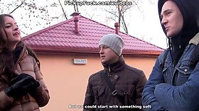 Steamy pick up fucking to get warm scene 3