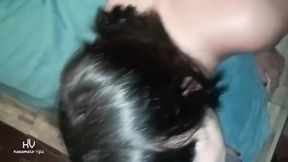 I Was Left Alone at Home and My Sexy Stepdaughter Jumped in to Suck My Cock (part One)