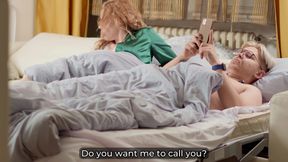 Step Mom’s Share Bed Tease Backfires! Stepson Fucks Stuck MILF!