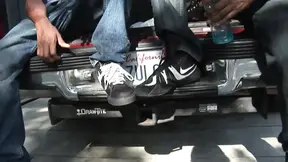 Dark-skinned lovers unite in horny sex session