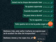 CONVERSACIONES CON MI VECINA PARTE 2 ME LA COJO Y LA GRABO MAS VIDEOS EN EL CANAL