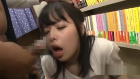 Jav Idol Yamakawa Yuna Ambushed In Book Store Jeans Cut