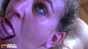 Brunette Patient Pisses After Getting Deep Anal Fuck From Her Older Doctor