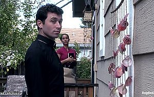 Reverend fucking stepmom and daughter