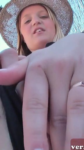 Unforgettable moment from &quot;German Reporter pick up 18yo tourist Teen at mallorca beach&quot;