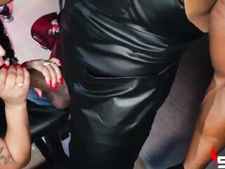 Black Large Butt Bitch Gets Hardcore BBC S&M