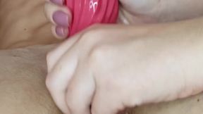 Amateur couple's cum control gone wrong