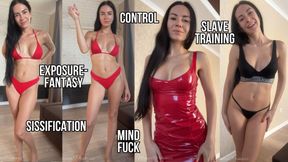 Femdom Obedience: Sissy Slave Control & Exposure-Fantasy