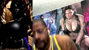 Rare, Gob, Gob, Transgender Has Cum Oozing Out Of Her Ass With Anal Beads Inside, AI Generated