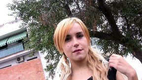 'Blonde Teen Seduced by Thick-Cock&#x1F346; Stud for Sizzling Sex Frenzy'