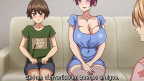 Caring stepmoms show them what a hot fuck is hentai