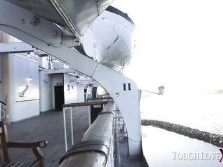 TOUGHLOVEX Laney Grey gets banged hard on a cruise ship