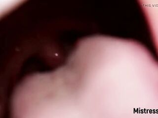 Cum with me everyday during 1 month! Day 13 - Throat fetish