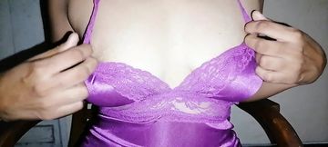 Bengali film Actress Anne is a blonde stepsister with big boobs and wet pussy who gets pounded in reverse cowgirl