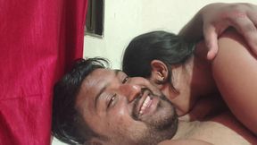 Desi Indian Marathi Kavita and Tatya Enjoying Fuck From Bedroom to Jungle Outdoor