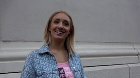 P094G06 When I picked up a blonde beauty with outstanding style that I found on a Nordic street corner at dusk and invited her to a hotel...